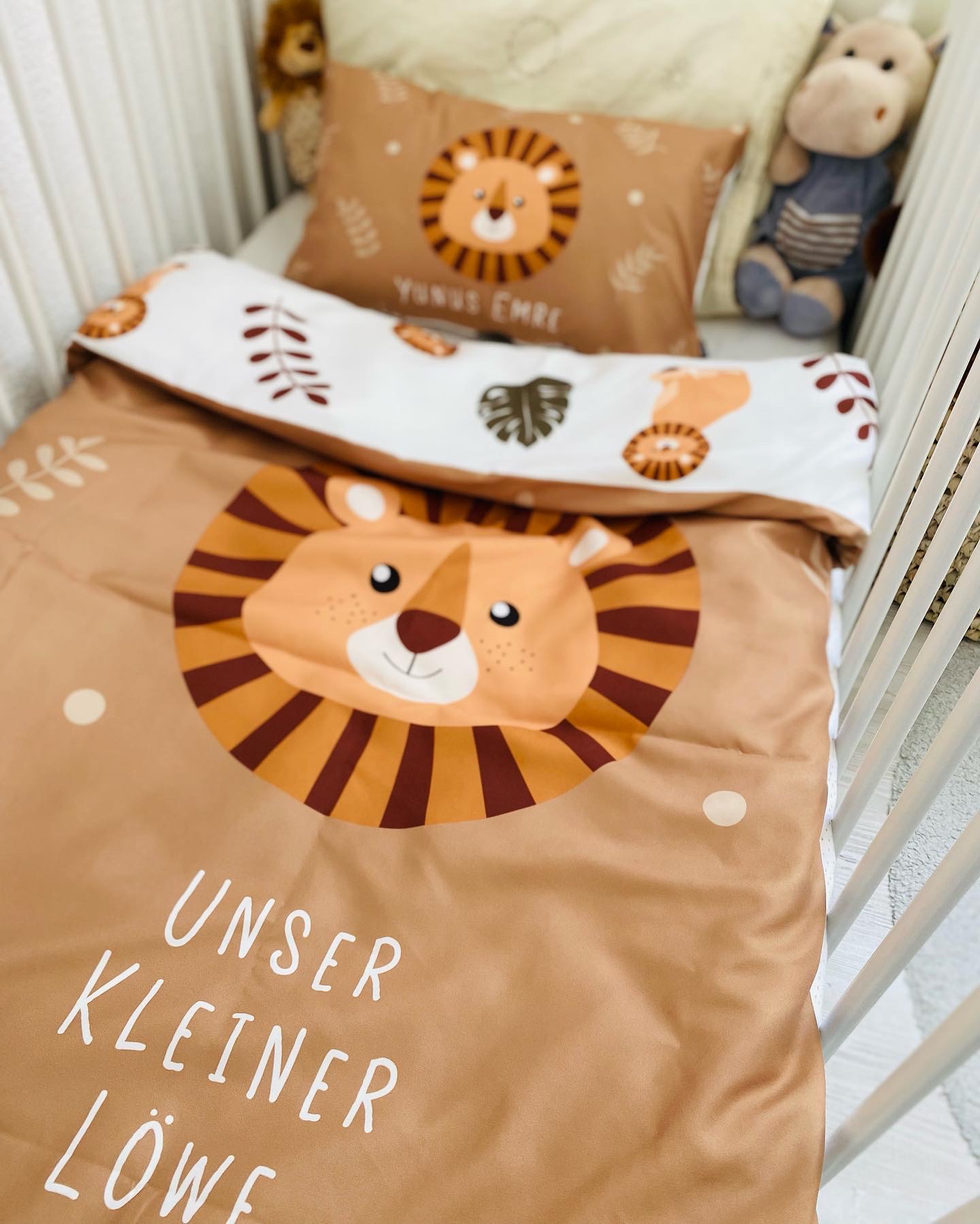 Dschungel - Bettbezug mit Namen