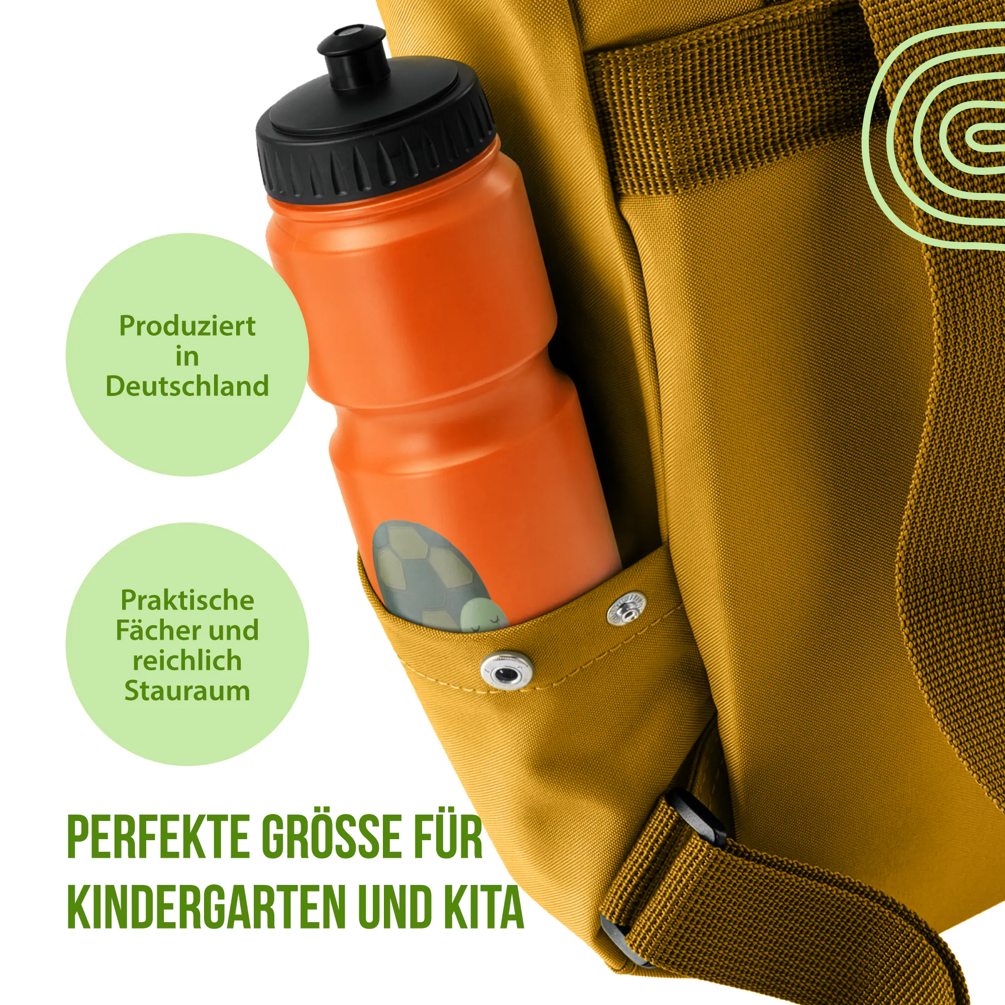 Schlummer Rucksack - Schildkröte - Mit Namen personalisierbar