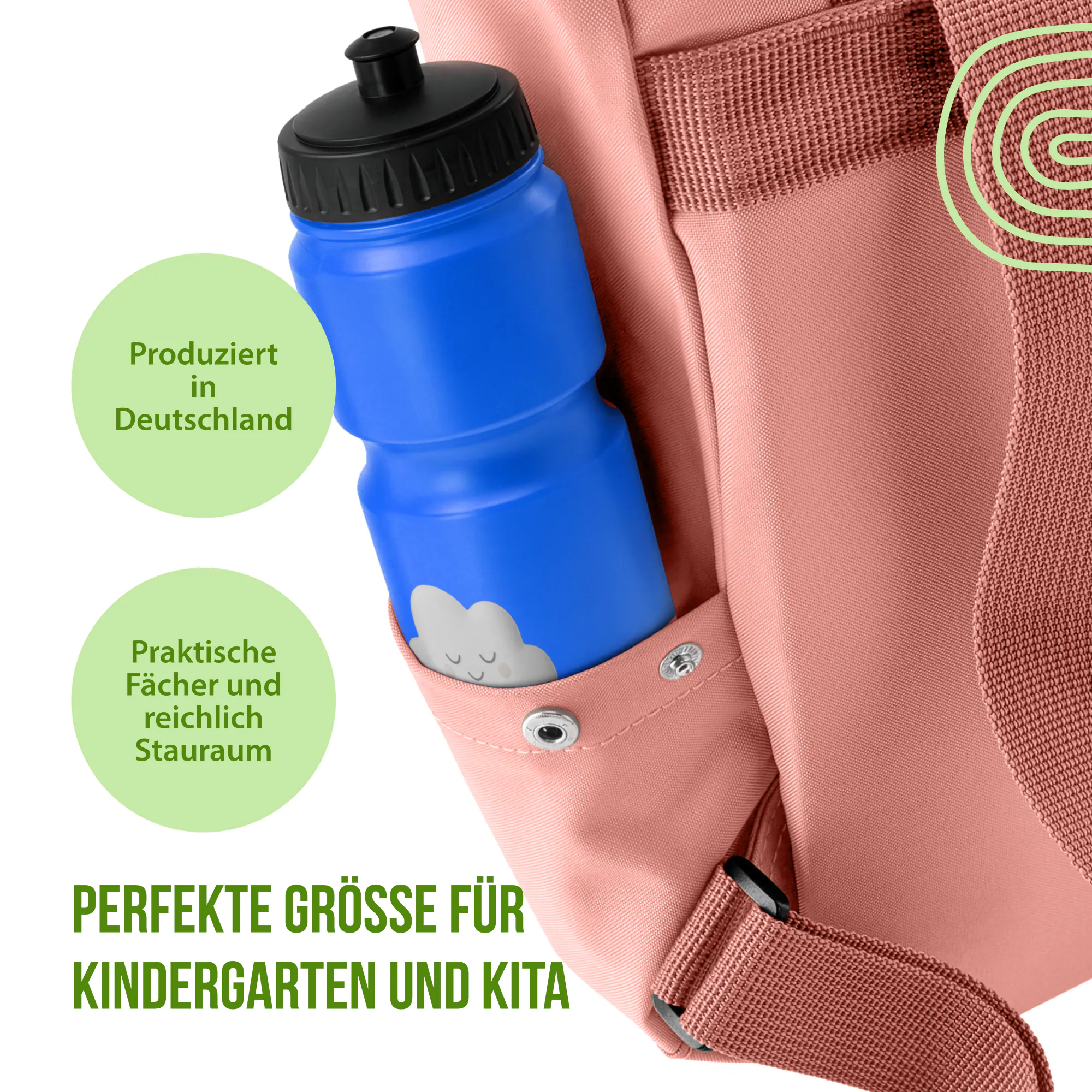Schlummer Rucksack - Wolke - Mit Namen personalisierbar