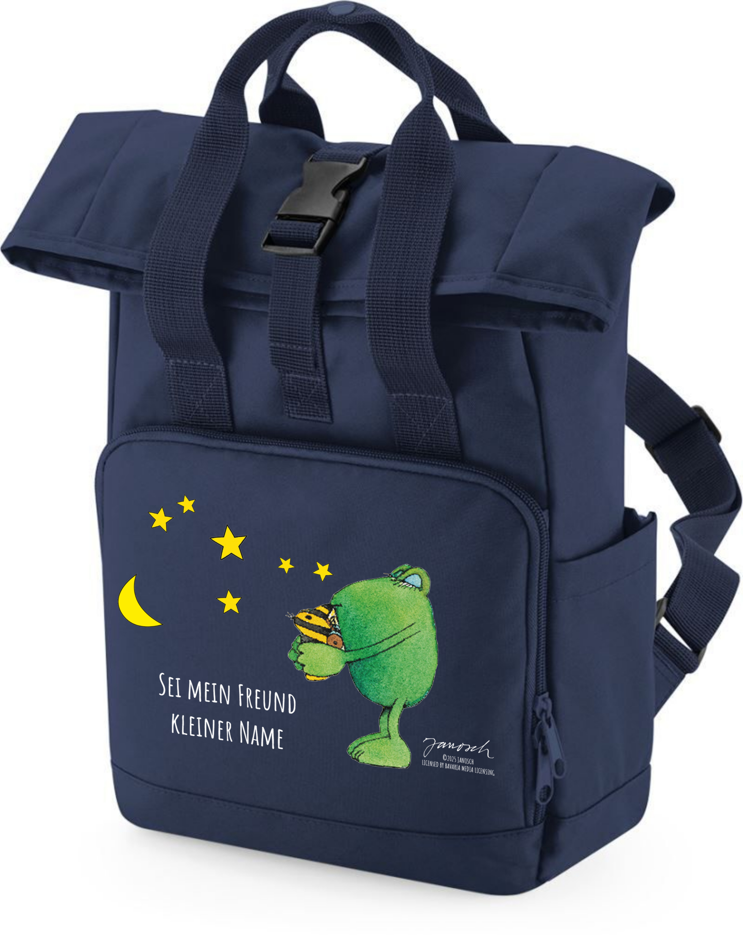 Janosch - Rucksack Sei mein Freund - Mit Namen personalisierbar