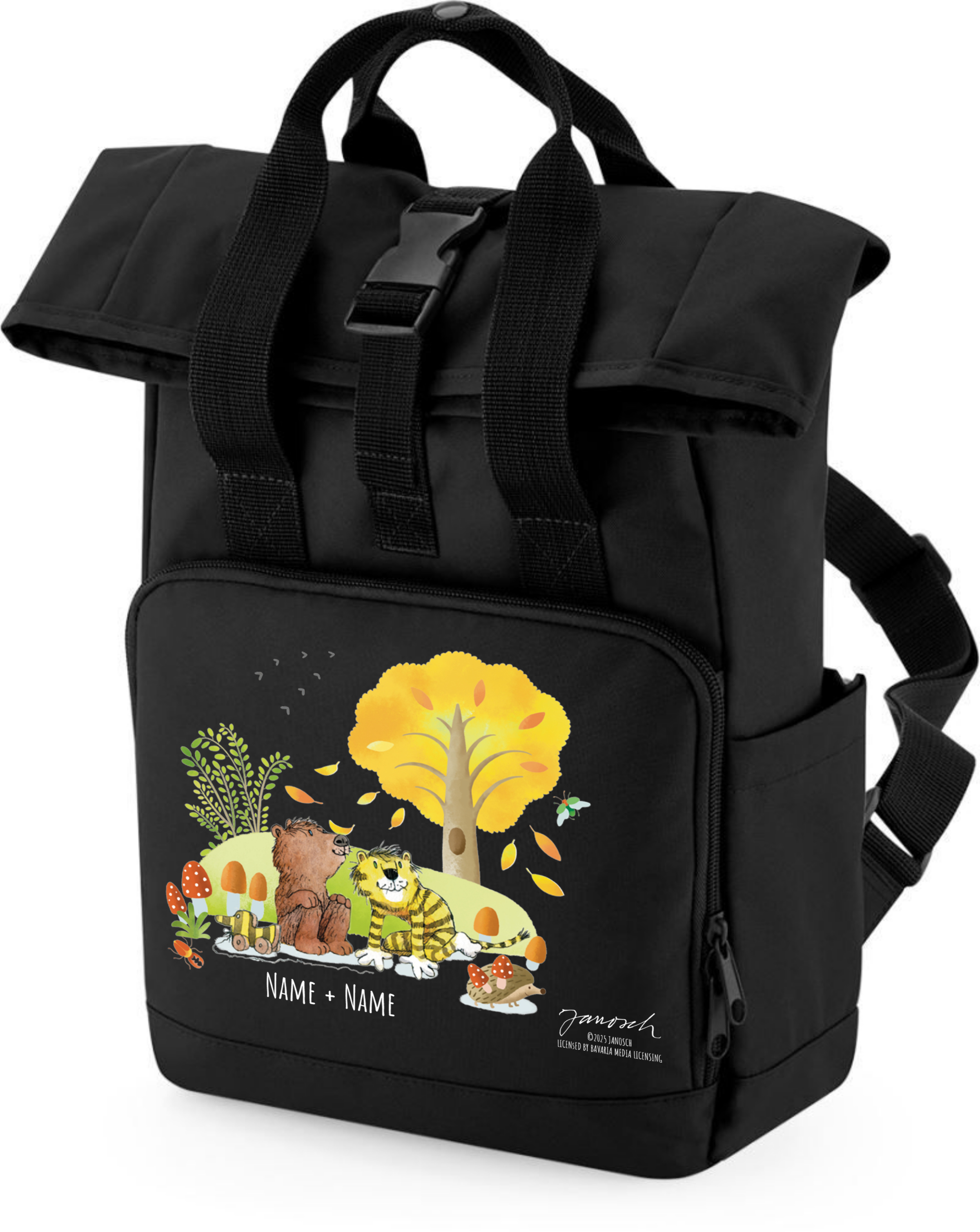 Janosch - Rucksack Naturfreunde - Mit Namen personalisierbar
