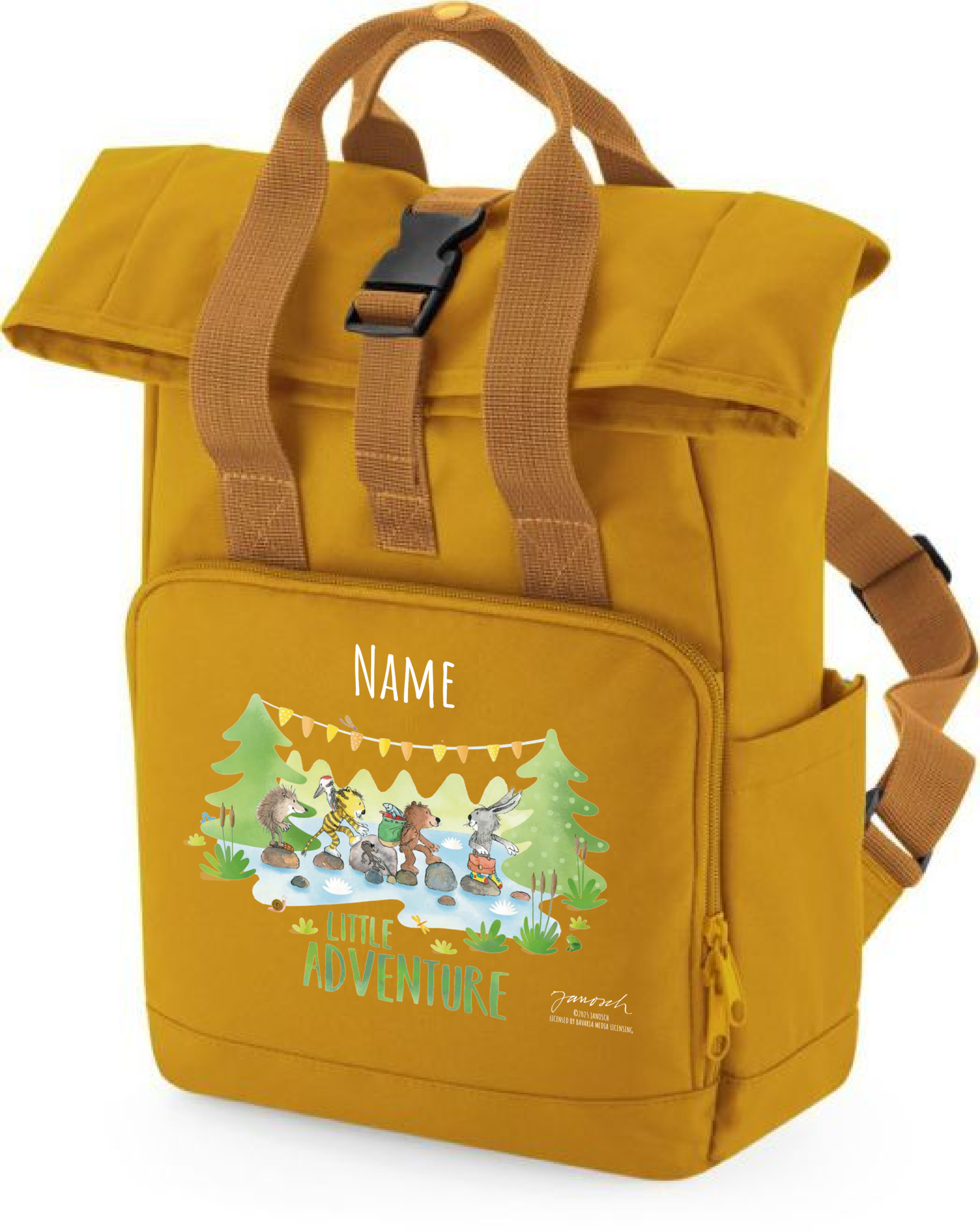 Janosch - Rucksack Little Adventure River - Mit Namen personalisierbar