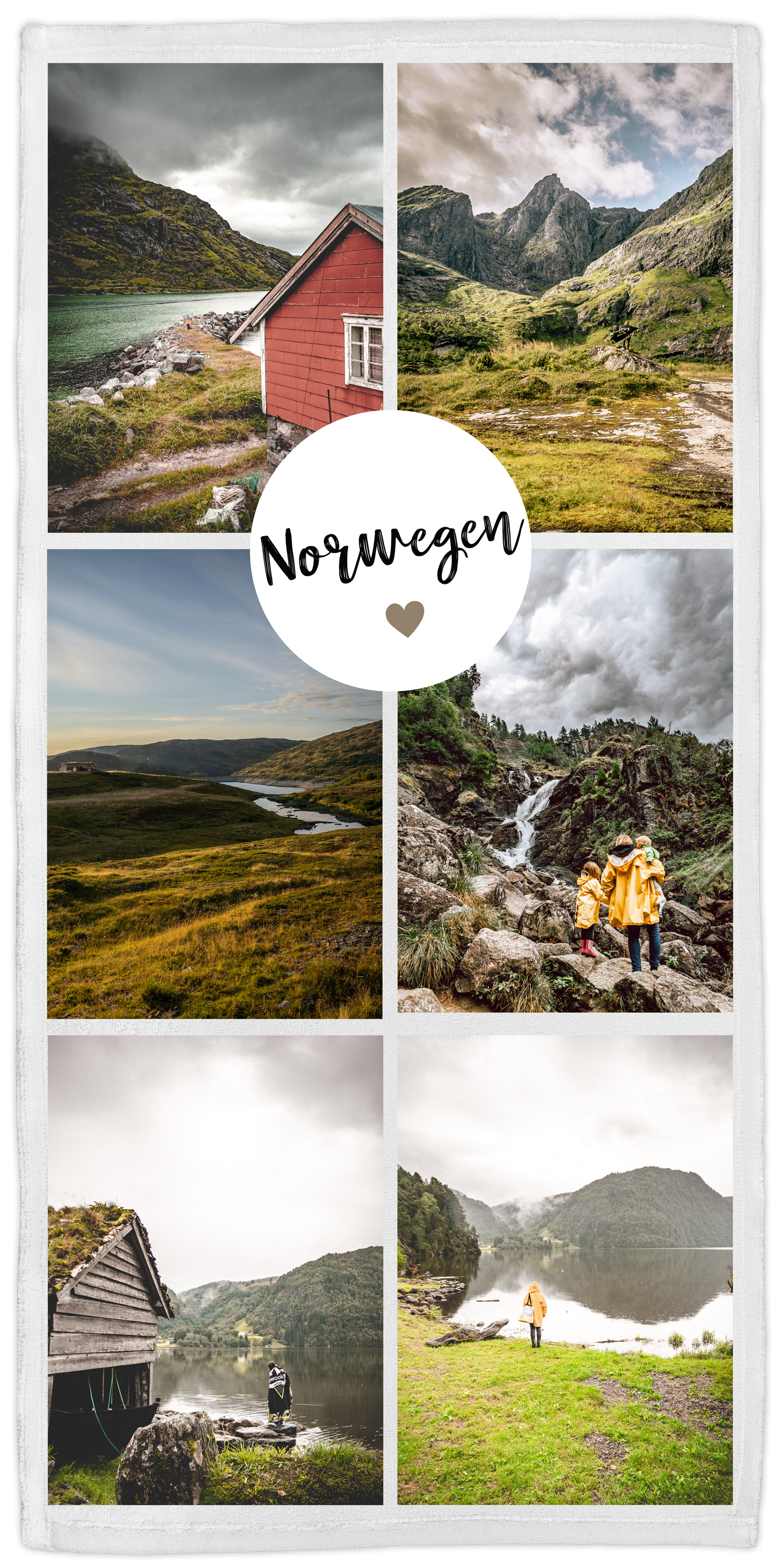 Handtuch 50 x 100 cm, selbst gestalten