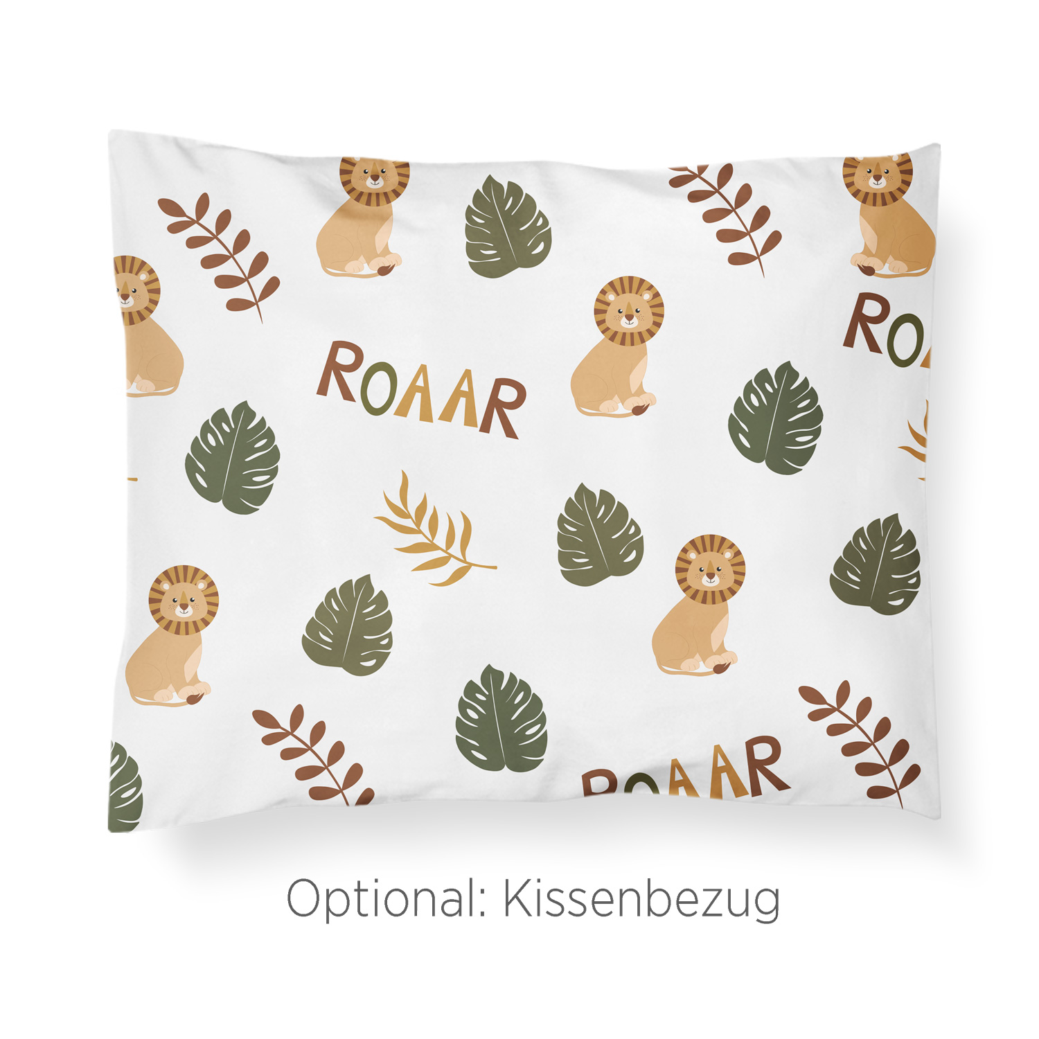 Dschungel - Bettbezug mit Namen