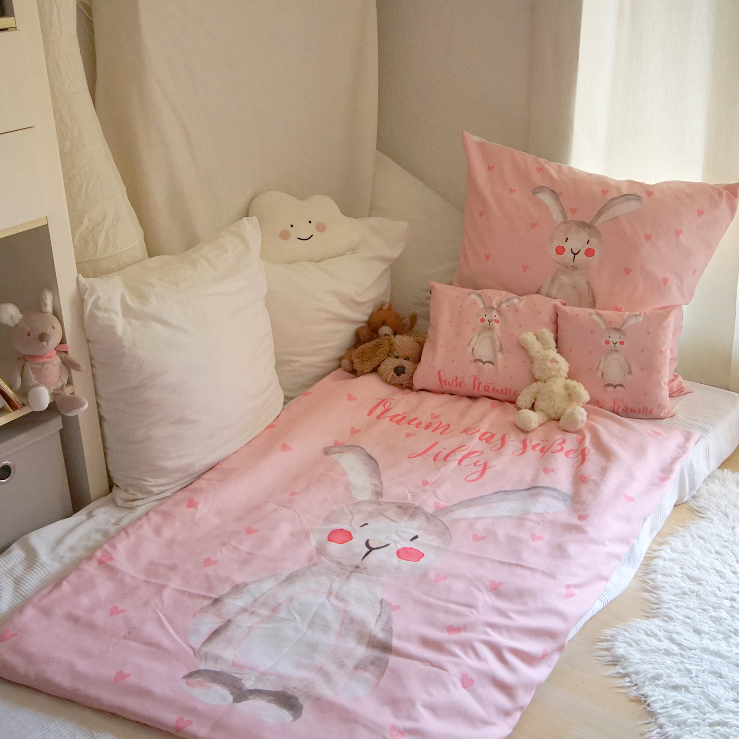 Bettbezug aus Mikrofaser Softine 100 x 135 cm, Selbst gestalten